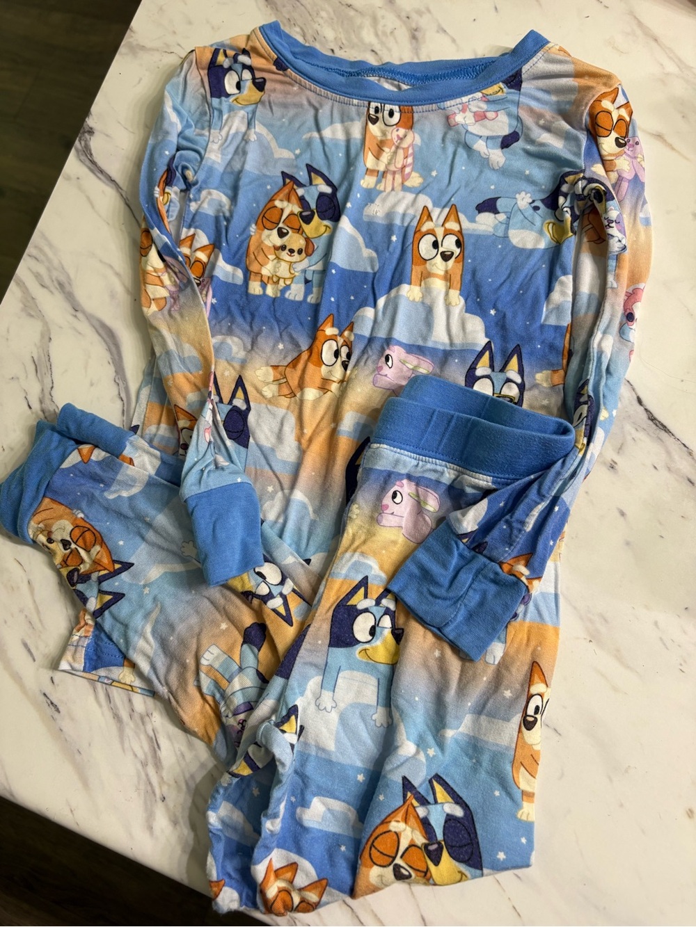 Blue little sleepies 3T set